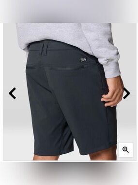 MEN'S MOUNTAIN HARDWEAR AP™ ACTIVE SHORT, NWT, mens size 34, 9” inseam